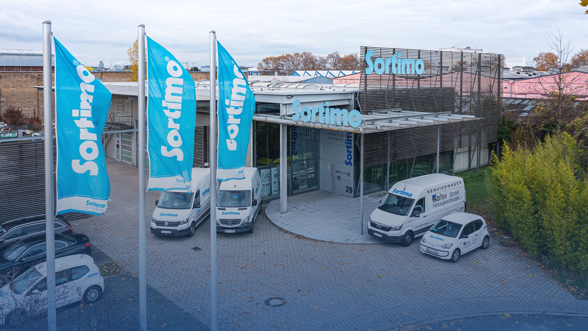 Lagergebäude Sortimo