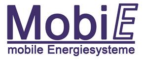Logo: MobiE (mobile Eneergiesysteme)